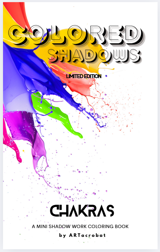Colored Shadows - ROOT CHAKRA - hardback copy only